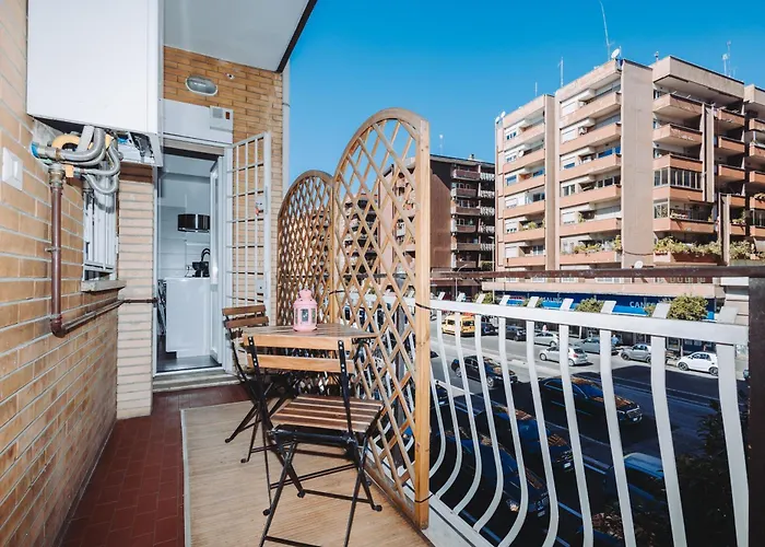 דירה Ottoboni Apartment, 4 Persone, Balcone, Wi-fi, Stazione Tiburtina רומא